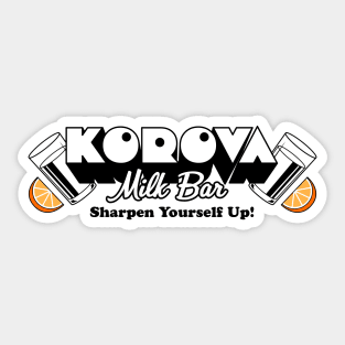 Korova Milk Bar Sticker